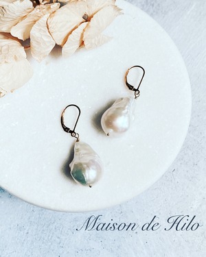 baroque Pearl pierce (german  type )