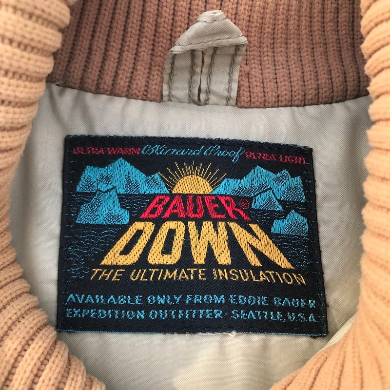 60's EDDIE BAUER エディーバウアーBAUER DOWN スカイライナー ダウン ...