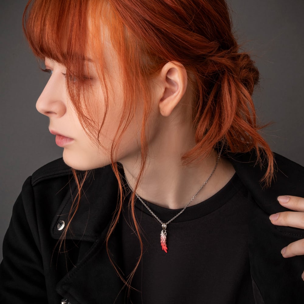 赤彩ウイングペンダント AKP0155 Red Wing Pendant シルバー