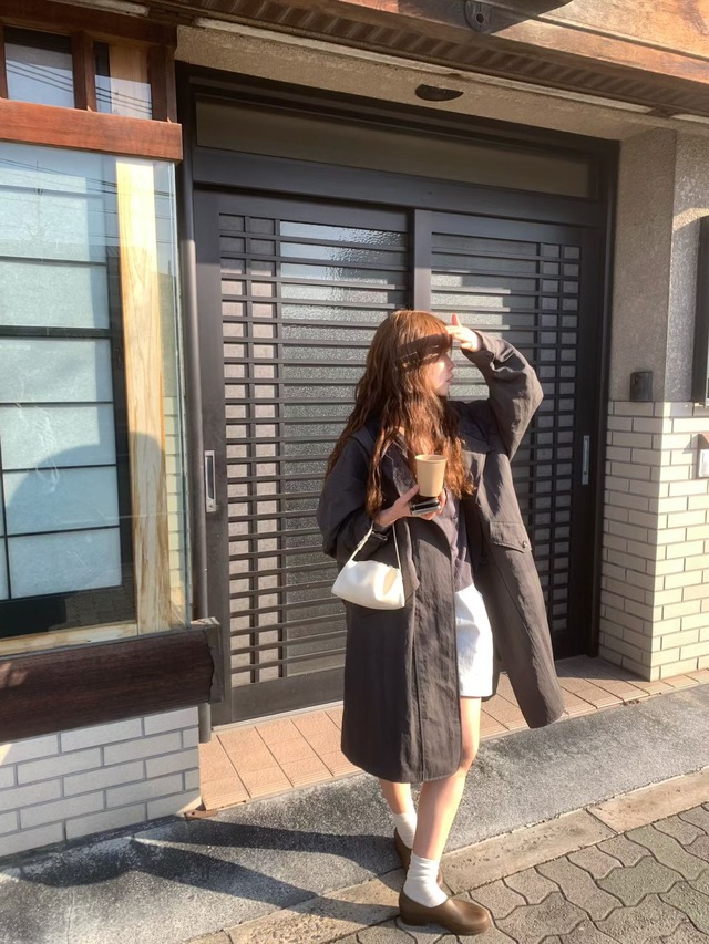 (予約) taffeta / Liene v-neck knit 5color