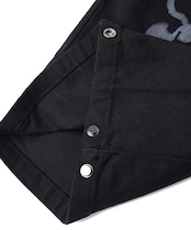 COOLA BASEコットンワイドスナップパンツ (KHAKI) CQ-47089