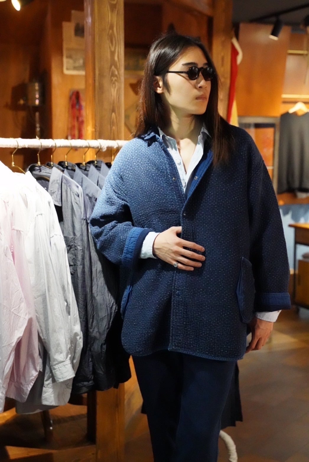NEW SASHIKO SHIRT JACKET | 【OFFICIAL】PORTER CLASSIC ONLINE SHOP 