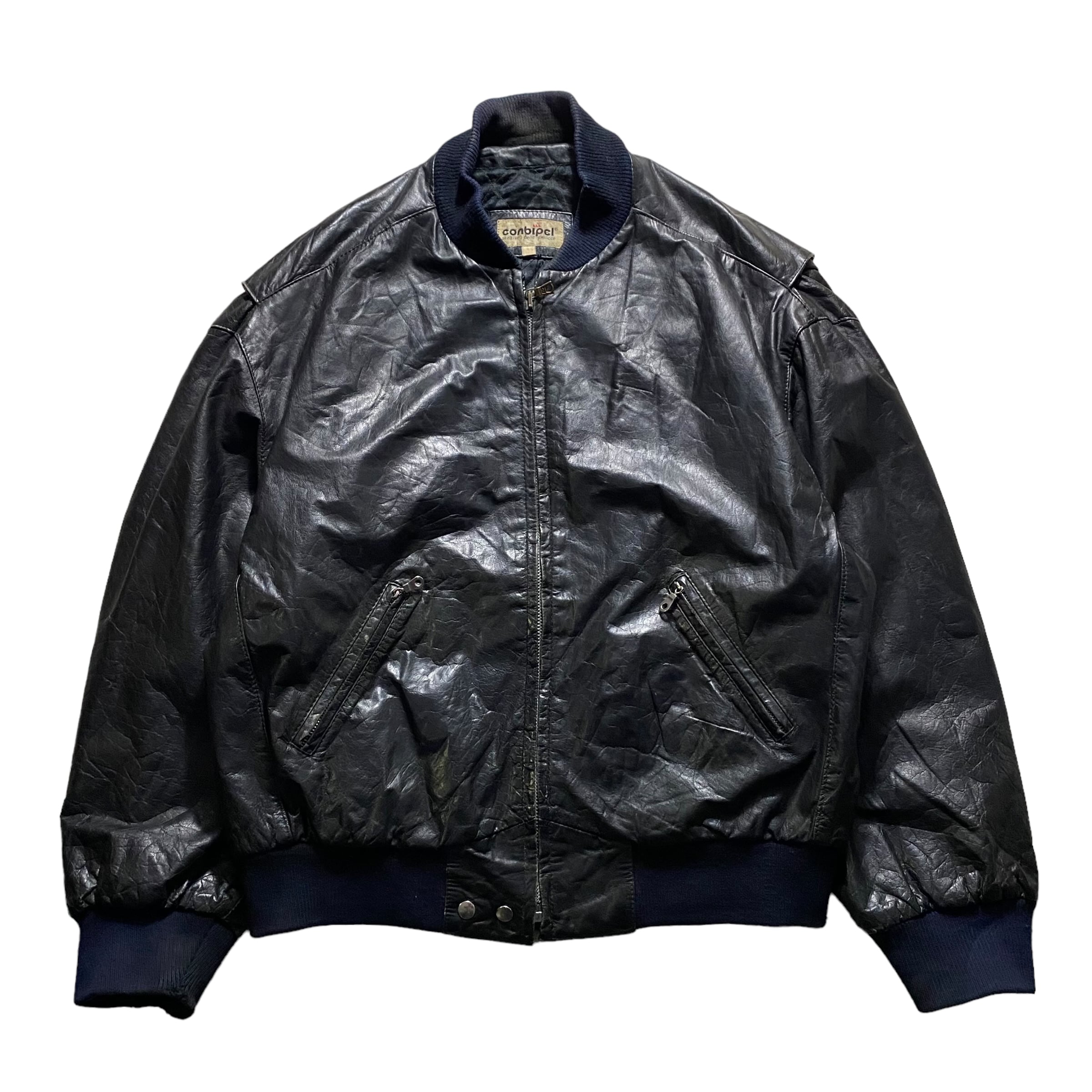 vintage oversized leather bomber jacket | NOIR ONLINE vintage oversized leather bomber jacket | NOIR ONLINE