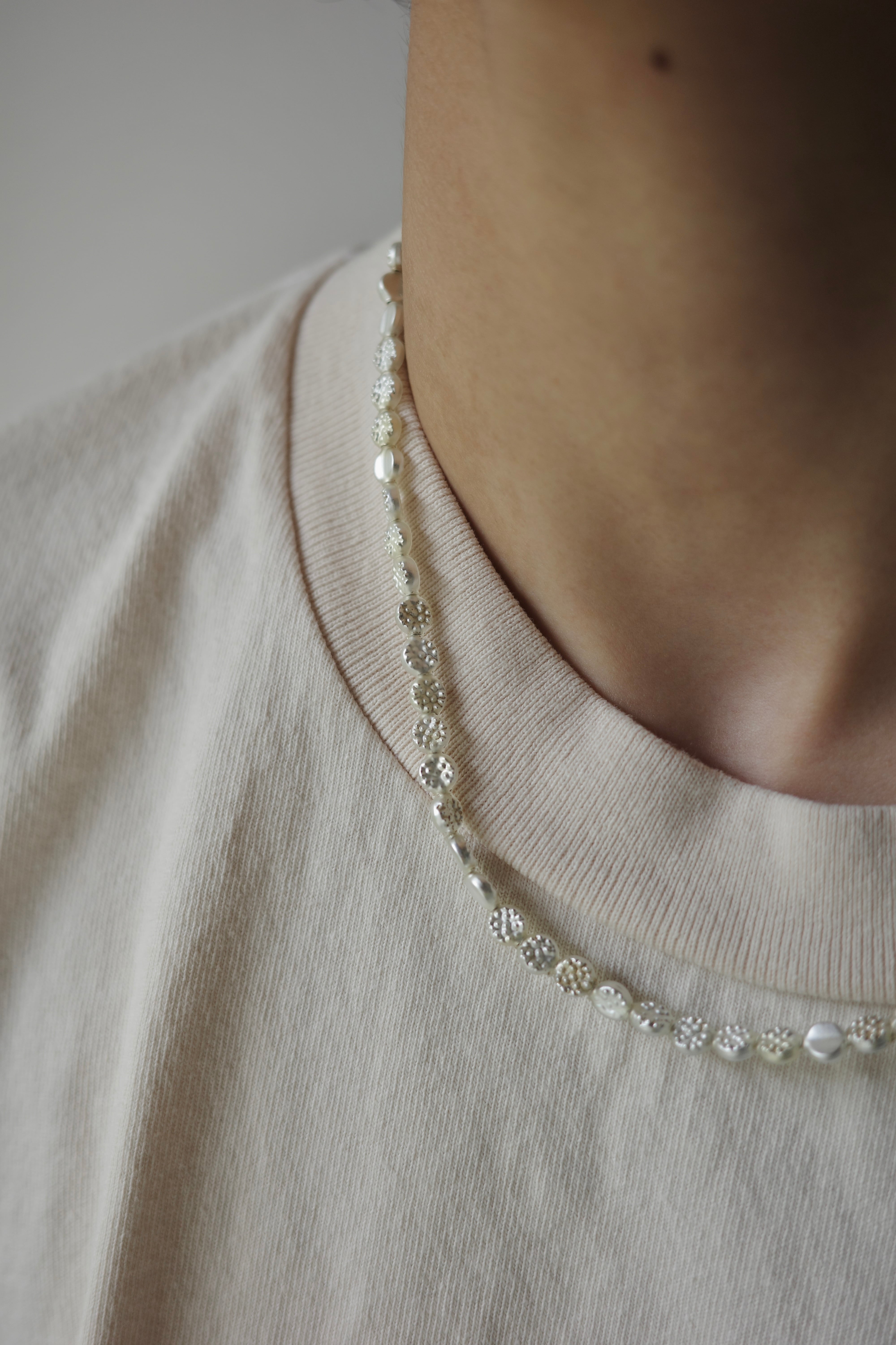 Daniel et Lili【40's vintage verre souffle necklace】 | lloomm