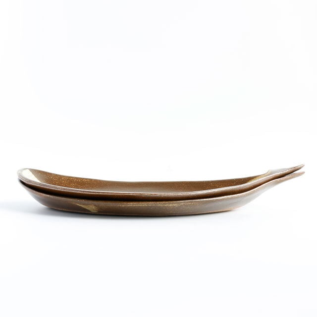 old white 大きなくじらのお皿 陶器 よしざわ窯 | うつわと暮らし｜M's