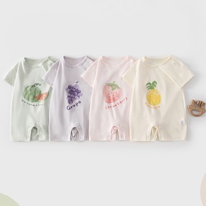 【BABY】夏新作　フルーツオールインワン