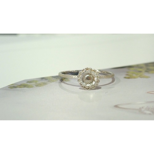 Gerbera Silver Ring