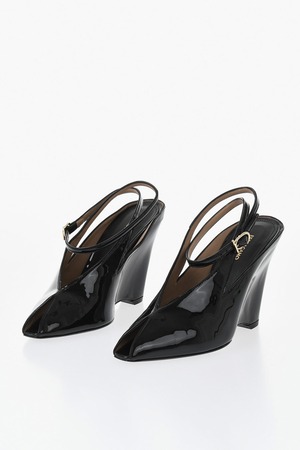 SALVATORE FERRAGAMO サルヴァトーレフェラガモ サンダル カーフレザー・エナメル