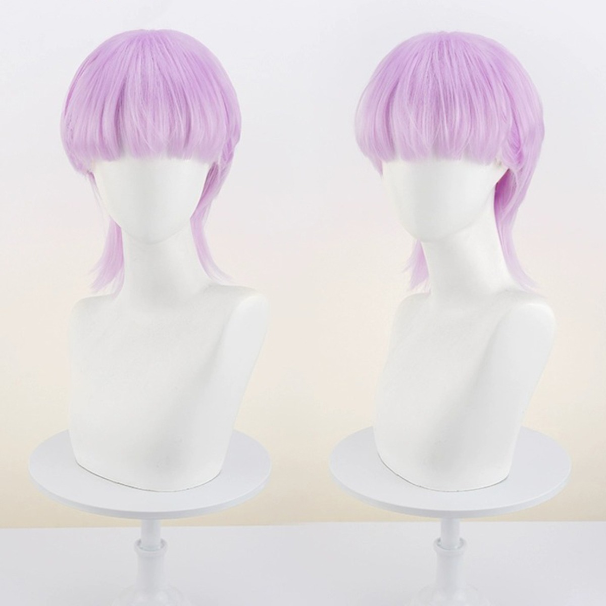 コスプレ耐熱ウィッグ ベビーピンク ショートカット キャラクター 