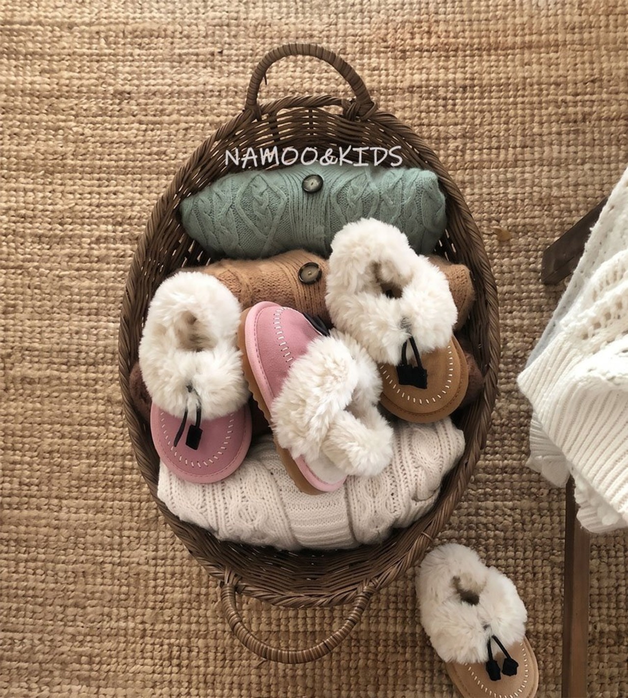 NAMOO［取寄］NA221 rome ugg slipper