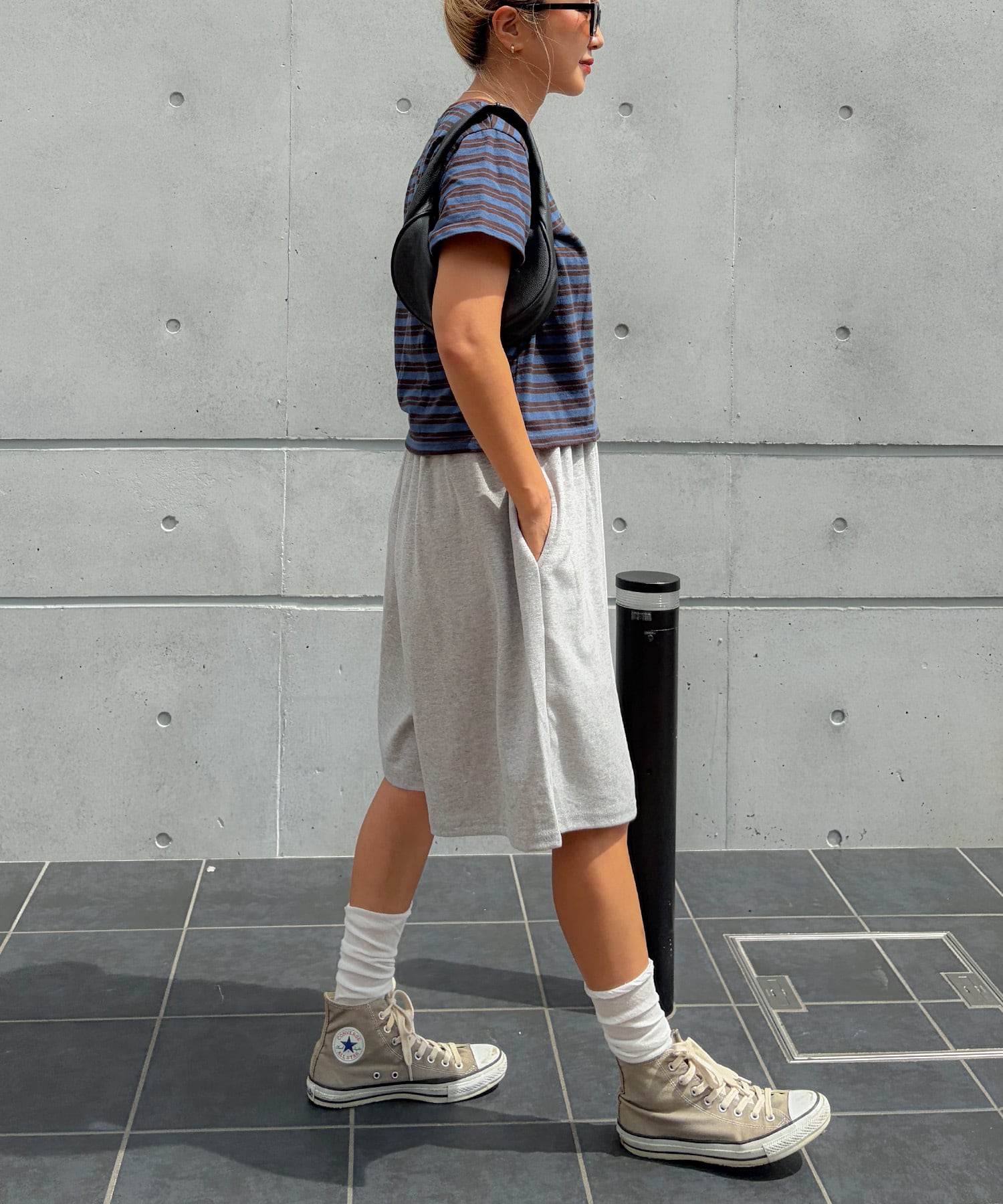 NEW スウェットハーフパンツ | PICHI