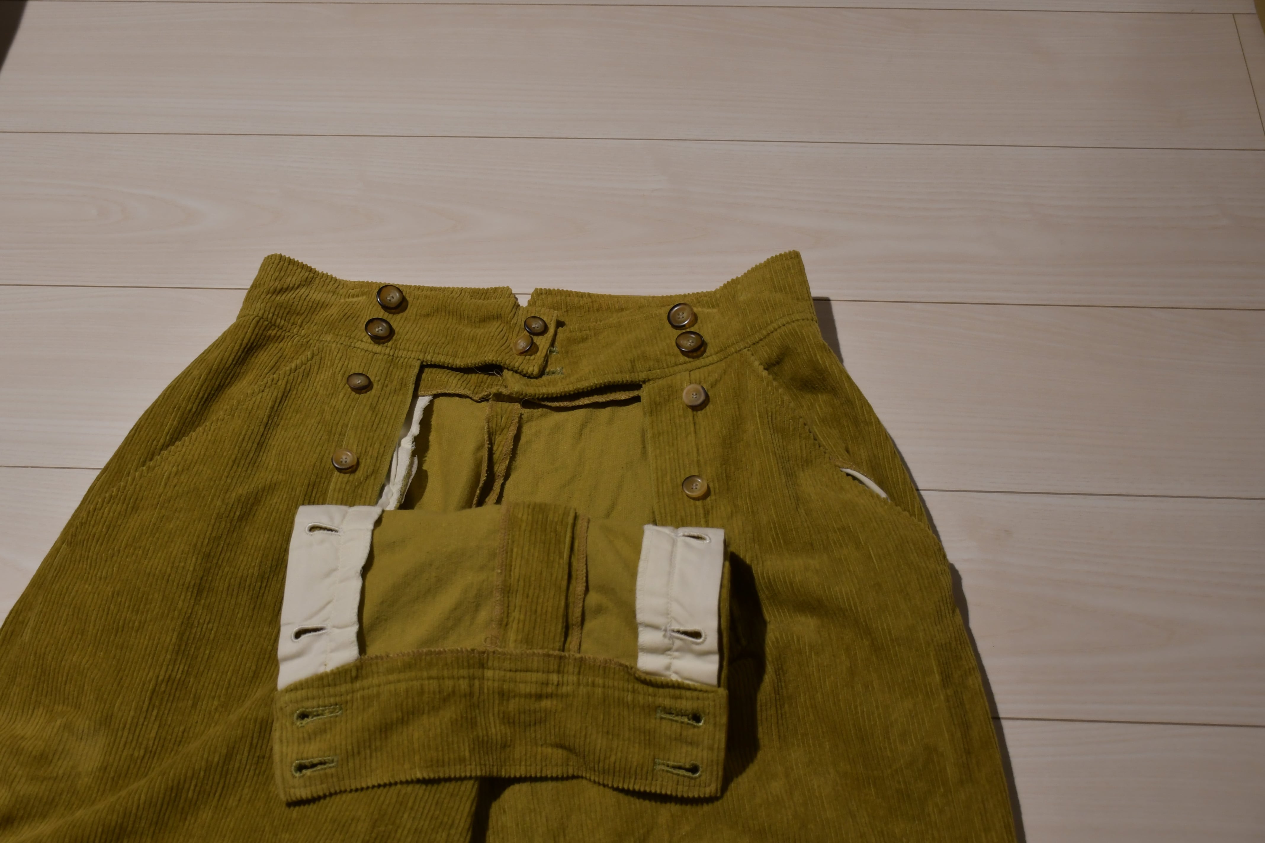 80s DRIES VAN NOTEN corduroy wide pants | natume 80s DRIES VAN NOTEN corduroy wide pants | natume