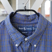 POLO RALPH LAUREN |plaid long sleeve shirt