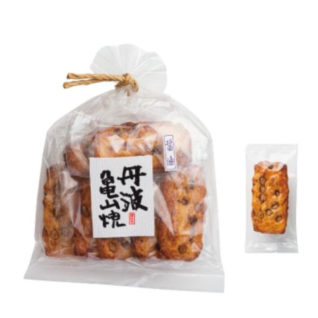 〈保津川あられ本舗〉丹波亀山焼 醤油 9枚入