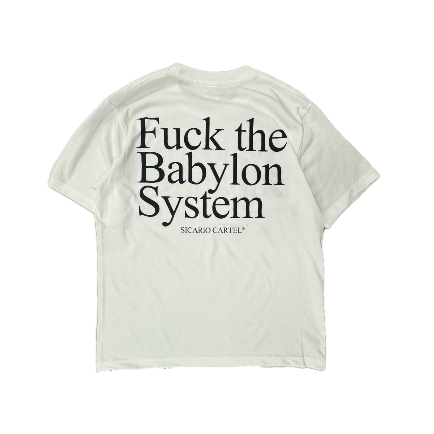 WAKE UP JAPANESE_2ND_TEE_WH | SICARIO CARTEL