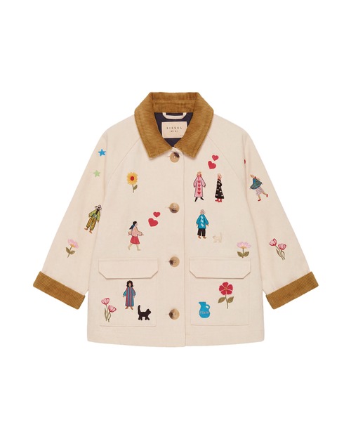 《即納》SISSEL MINI / CARA MINI JACKET -  White Swan