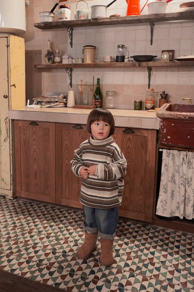 【予約】Multi Stripe Polar Long Tee