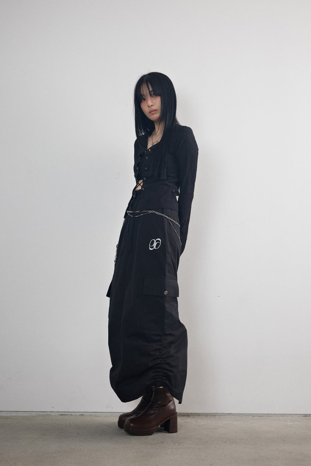 as”on] CLASSIC LONG BOOTS / BROWN 正規品 韓国ブランド 韓国通販