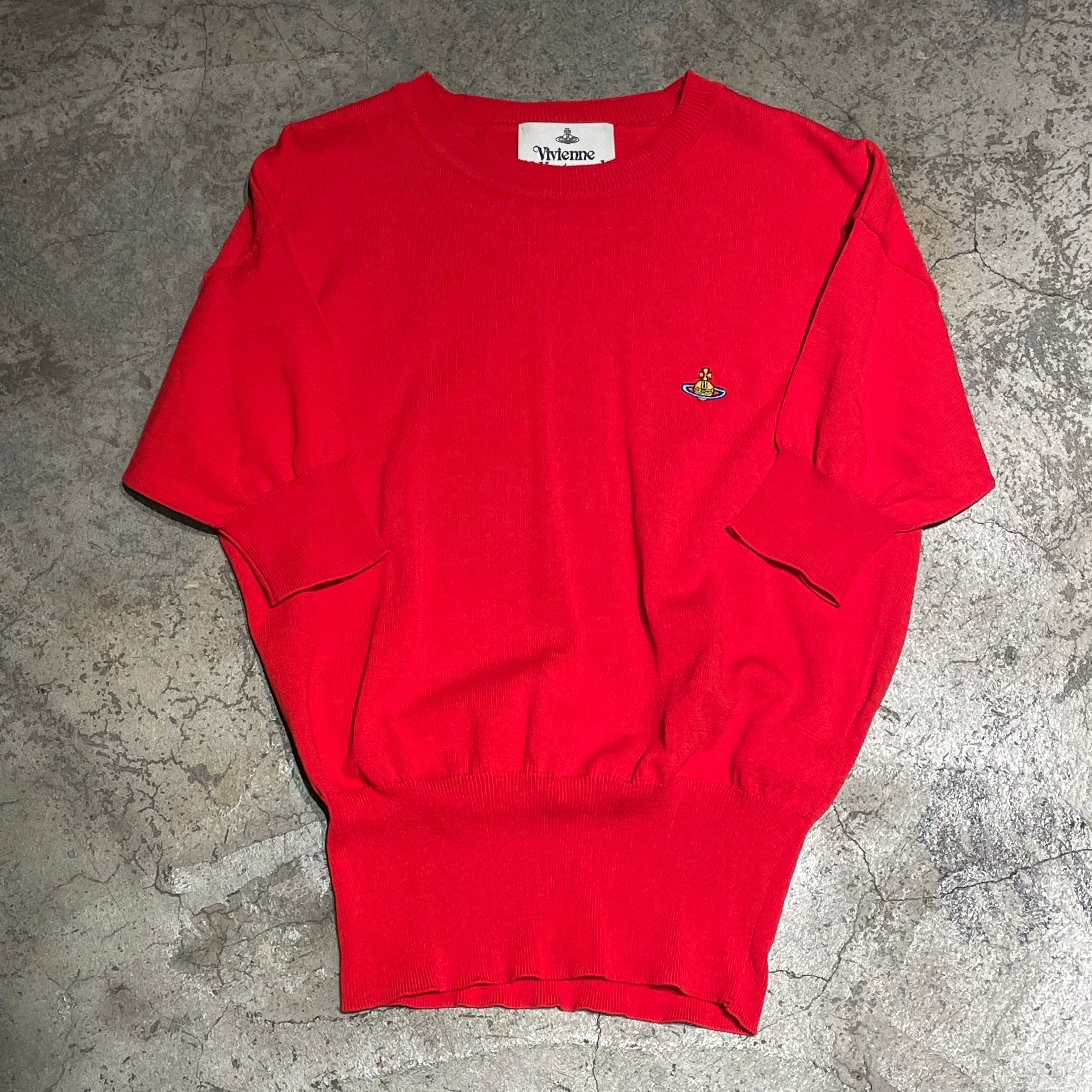 Vivienne Westwood ヴィヴィアンウエストウッド 半袖ニット SIZE Vivienne Westwood ヴィヴィアンウエストウッド 半袖ニット SIZE