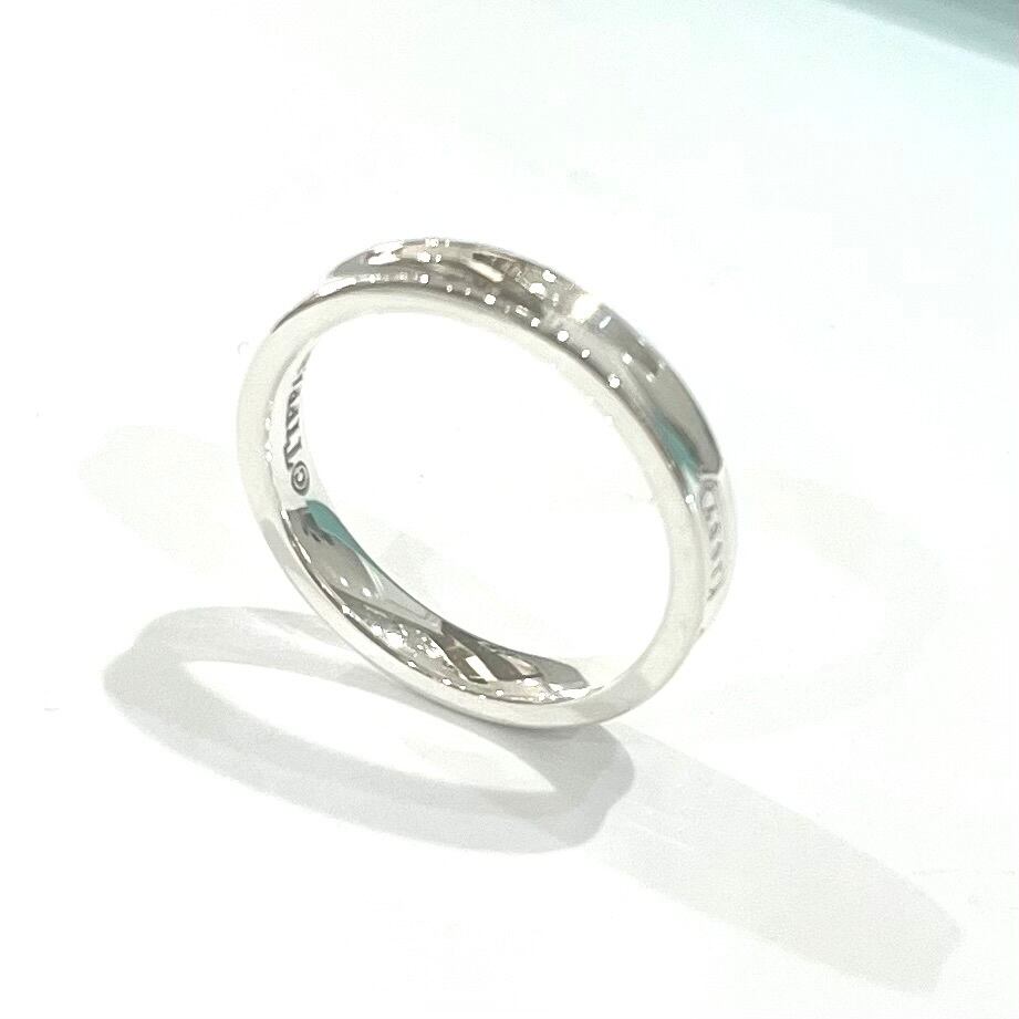 TIFFANY&CO】1966 T&CO ナローデザインシルバーリング 20号