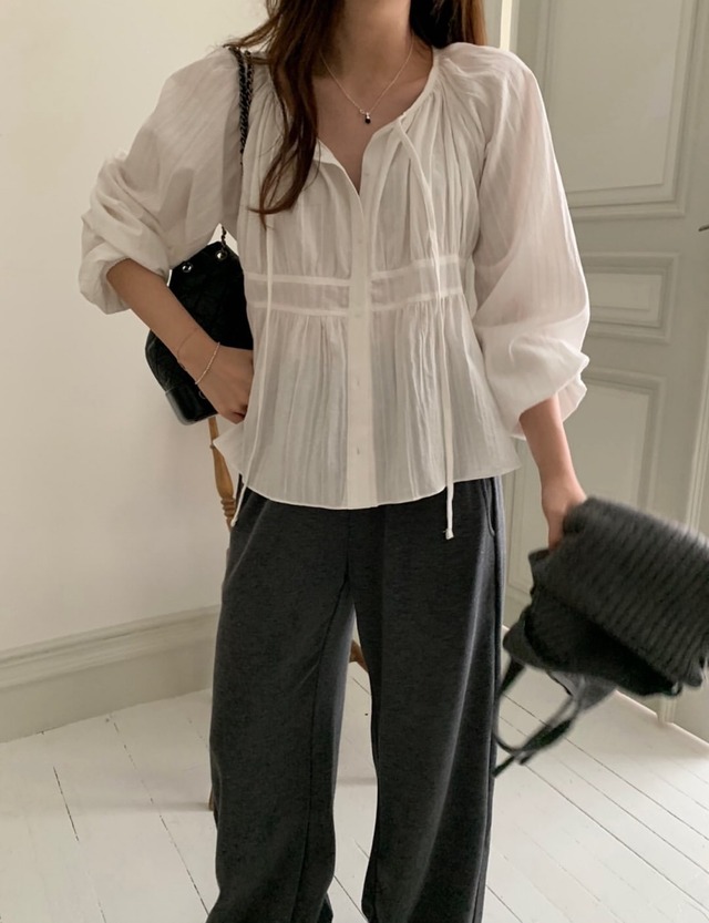 (即納) pretty young thing / Stay banding pants 2color