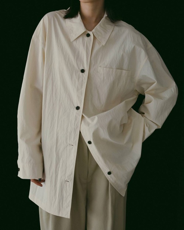 【 anuke 】Over Pocket Shirts