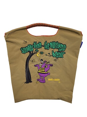 Ball&Chain ショッピングバッグ M size【A.HONEY BEAR】