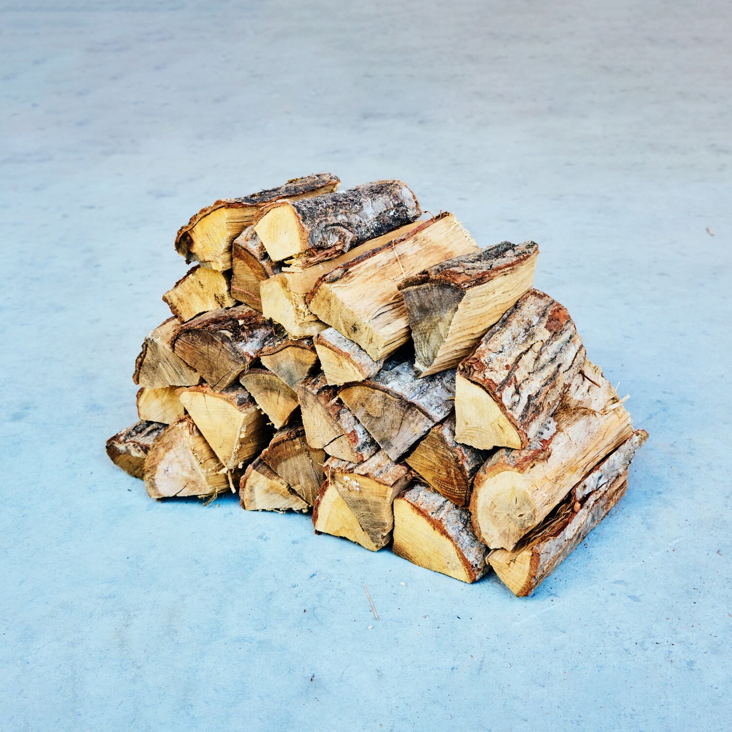 20kg］広葉樹のコロ薪（30cm以下：大割り・中割り）※含水率20％以下