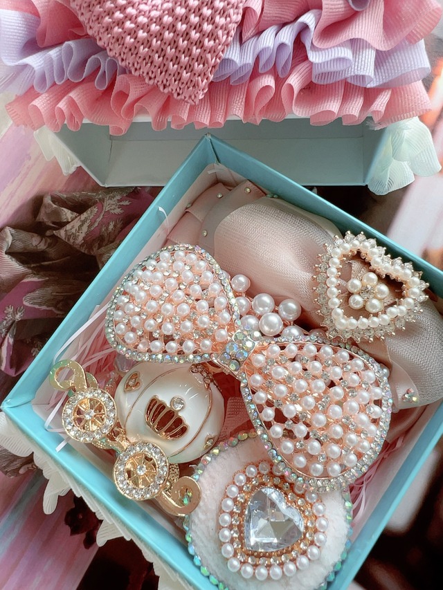 ＜one-off＞ビジューアクセテトリスBOX・ハート・