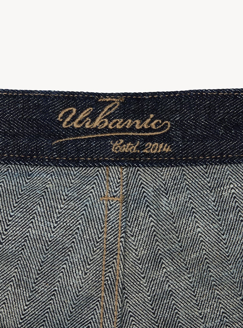 URBANIC 30] Piccolo Herringbone Denim Pants 正規品 韓国ブランド