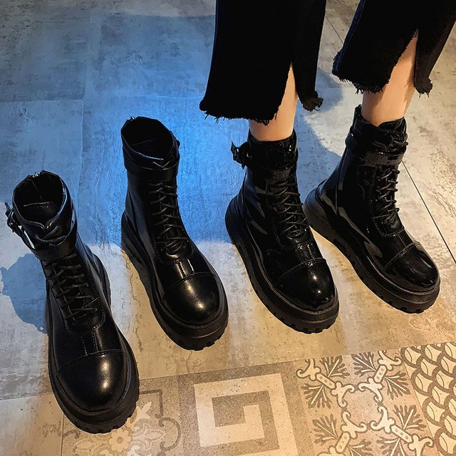 ブーツサマーベルト バックルスタイルスタンダードショート レトロ 靴 シューズ 夏物 ハーネス フェイクシューズ86008638597