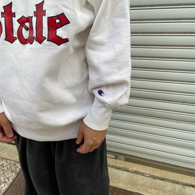 90s Champion OHIO STATE リバースウィーブ USA製 白