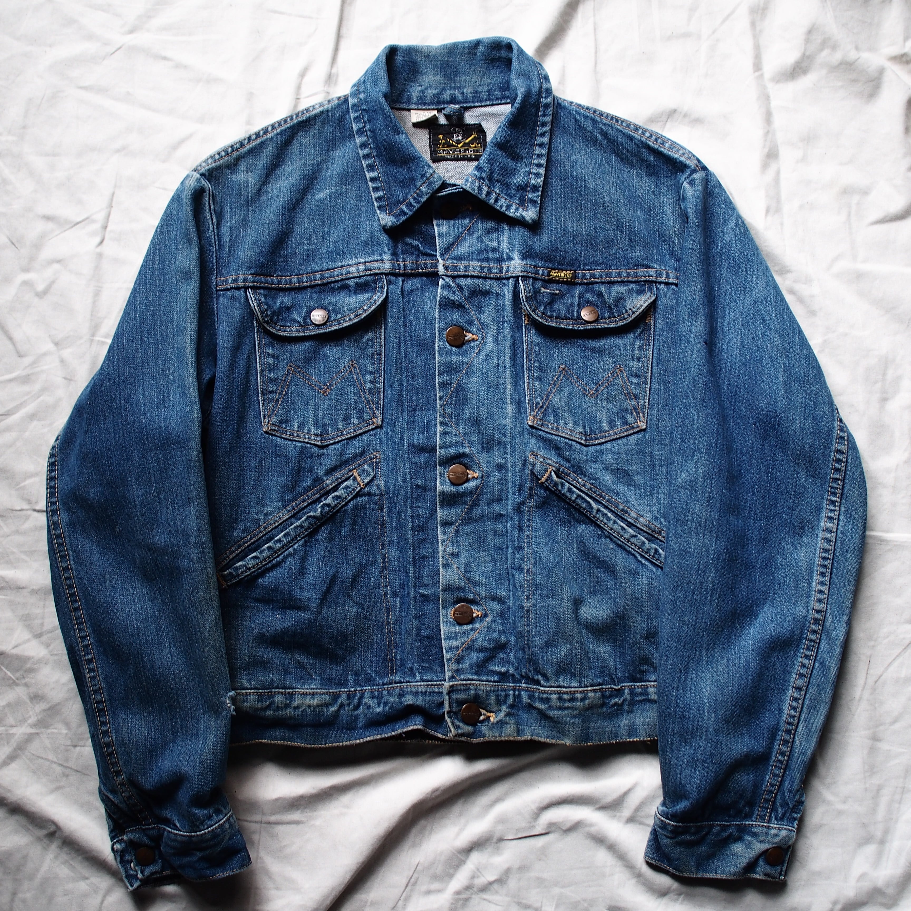 Trainspotting! 1970's Maverick 4 Pockets Denim Jacket