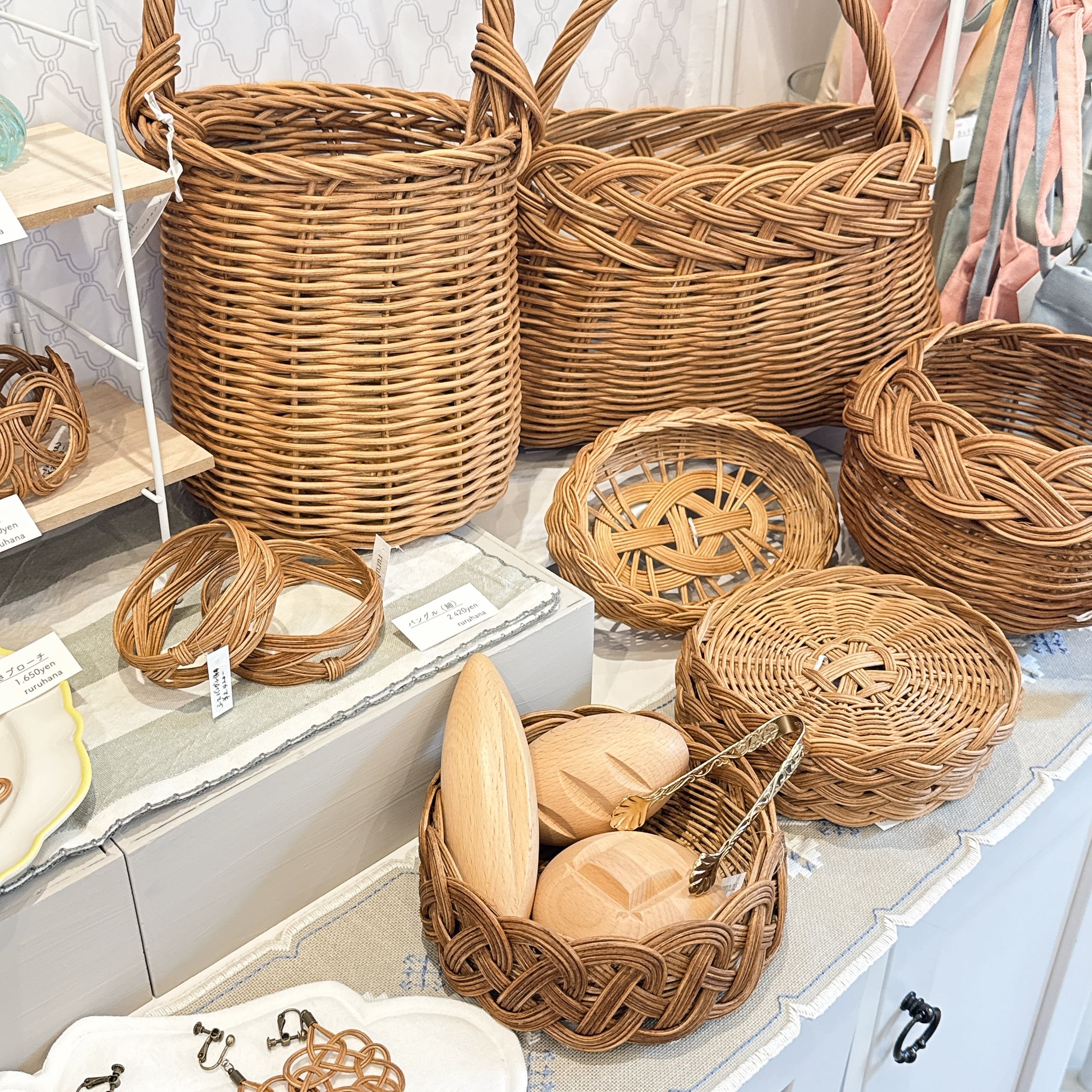 かごbag / 筒型 (ruruhana） | Net store アンナとラパン