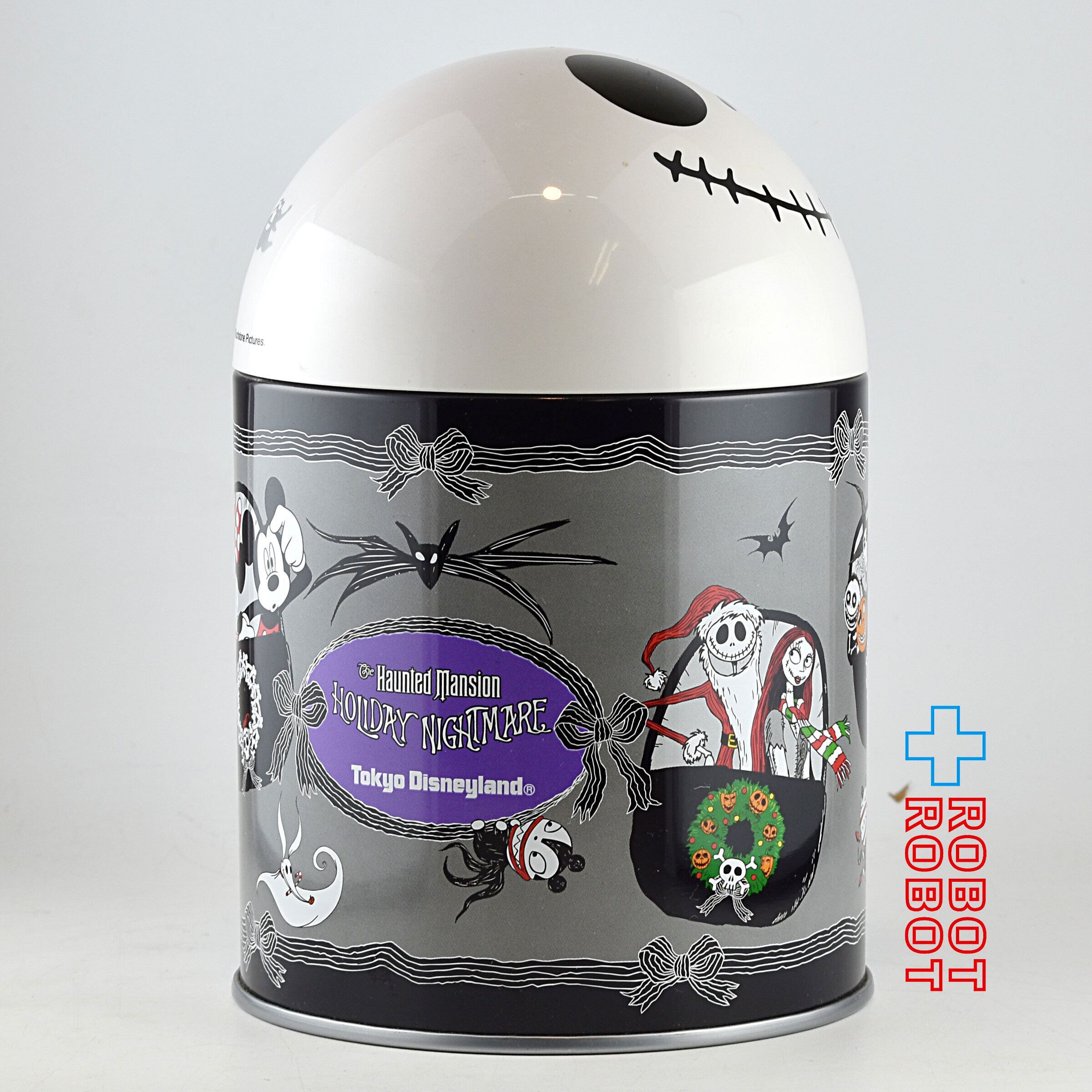 TDL ナイトメアー・ビフォア・クリスマス ジャック お菓子缶ケース