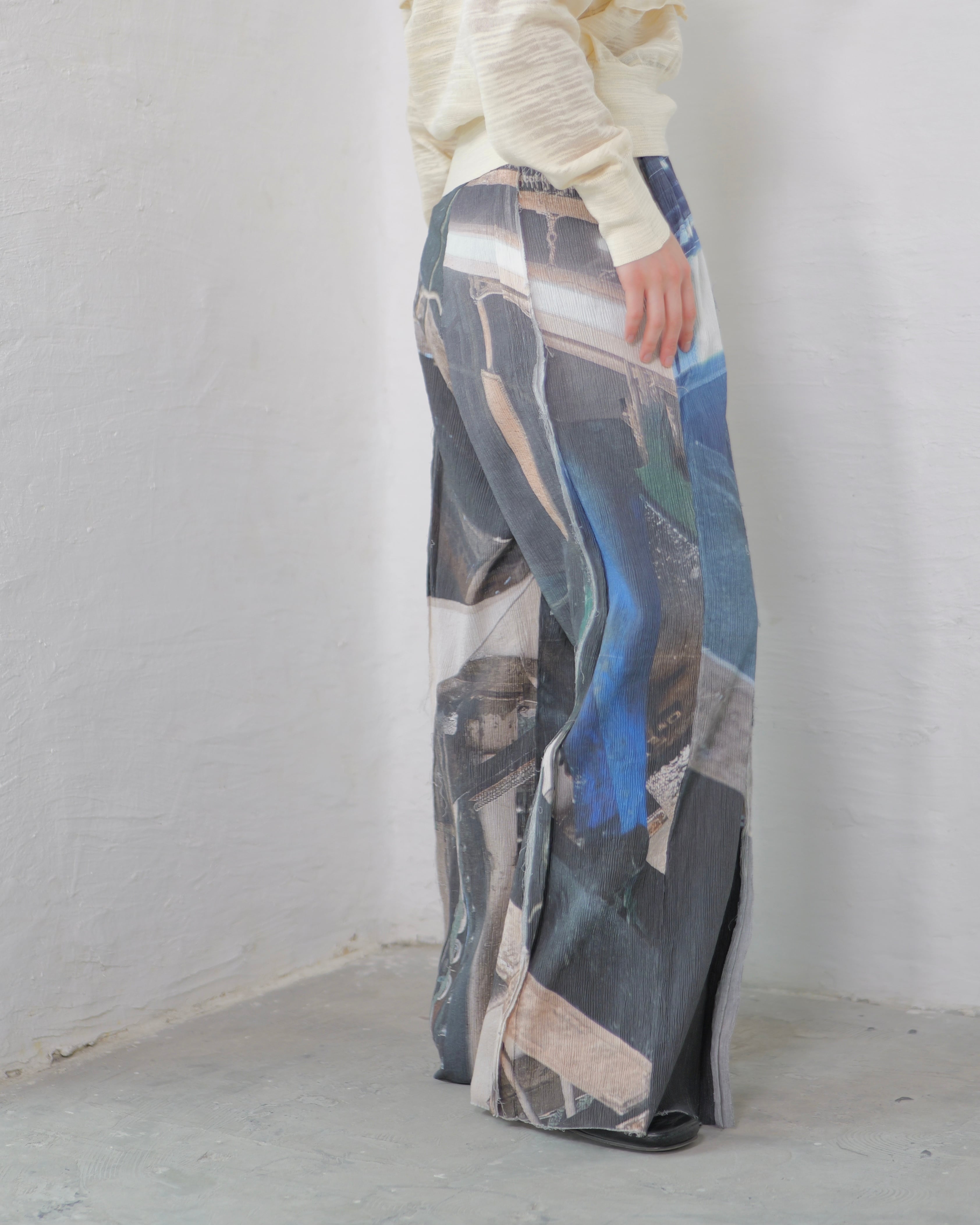 kotoha yokozawa - Graphic Yoryu Pants ：Mono Coil｜グラフィック