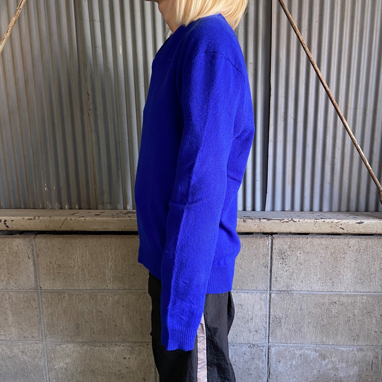 Polo by Ralph Lauren オールドラルフローレン Vネック ウールニット 