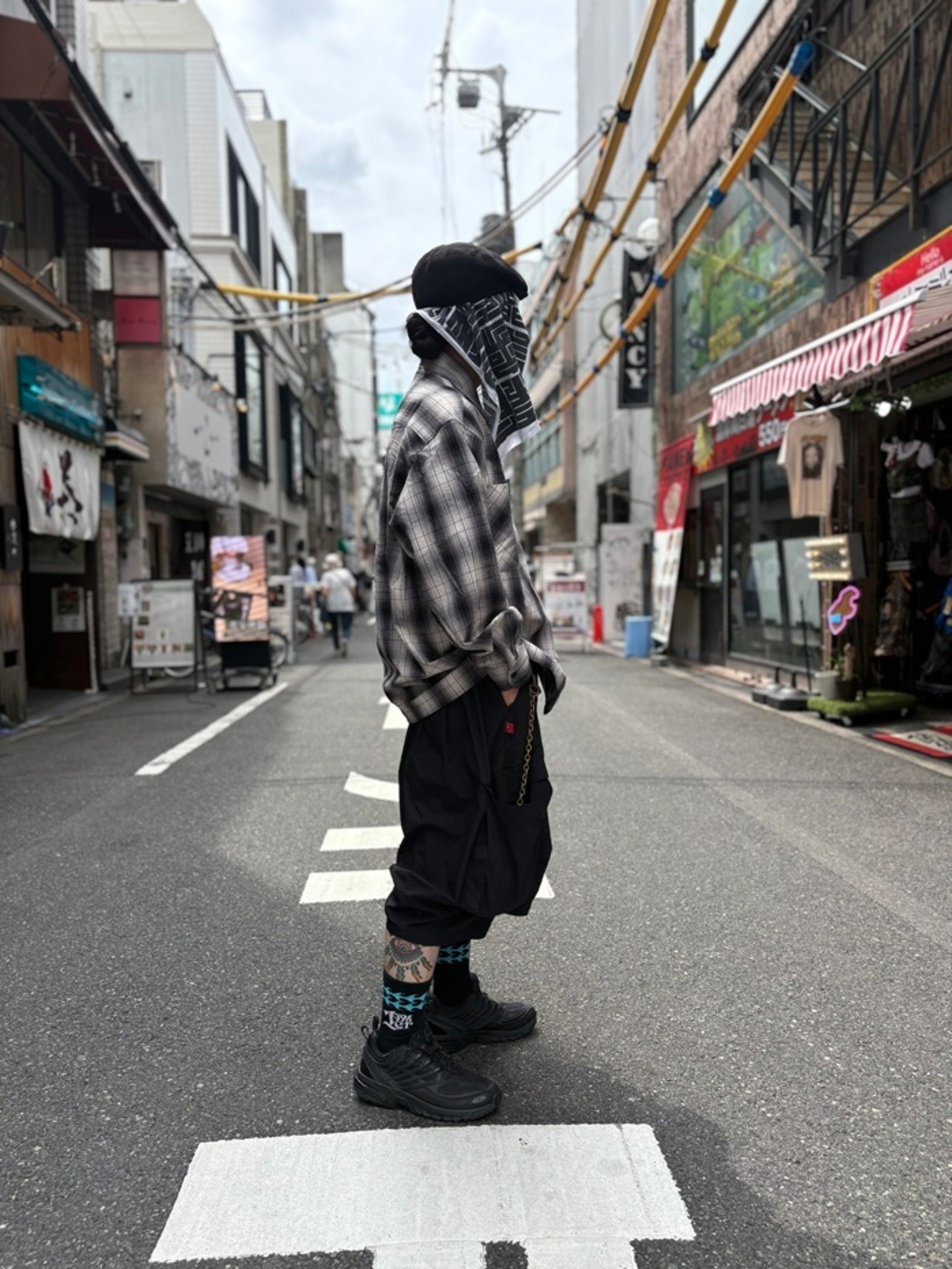 GENIUS CRAft / OMBRE CHECK SHIRT L/S / オンブレーチェックシャツ / ワイドシルェット / ボックスシルエット - 8
