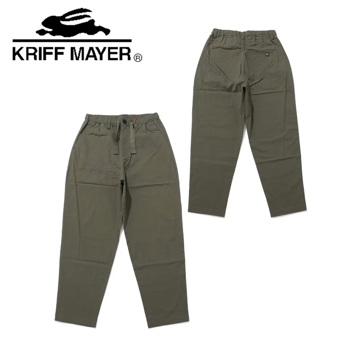 KRIFF MAYER クリフメイヤー スズシゲ イージーパンツ メンズ 接触冷感