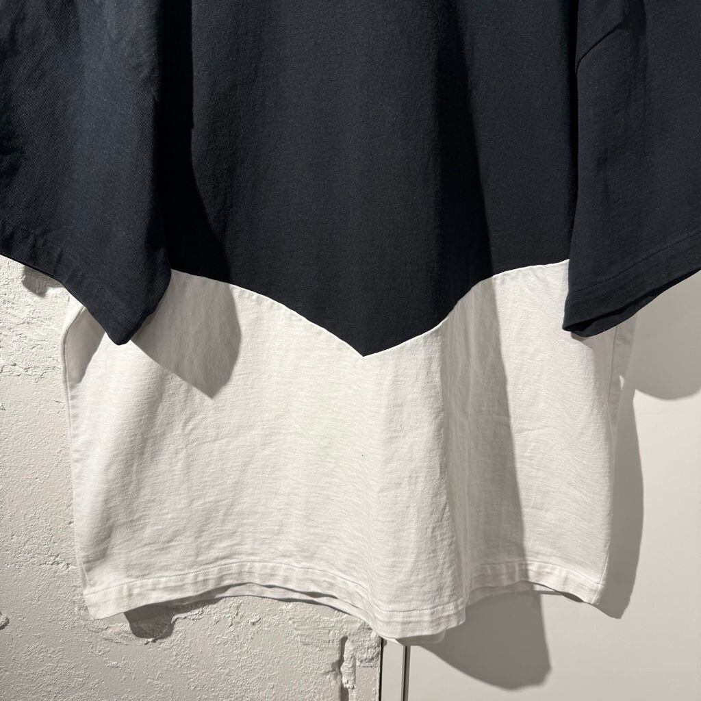 JIL SANDER ジルサンダー 22SS Patched Bicolor T-Shirt Tシャツ