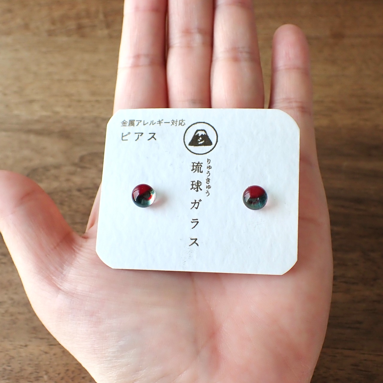 ピアス / 琉球ガラス