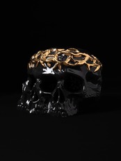 Calvary Skull Incense Chamber & Incense Chamber Pedestal