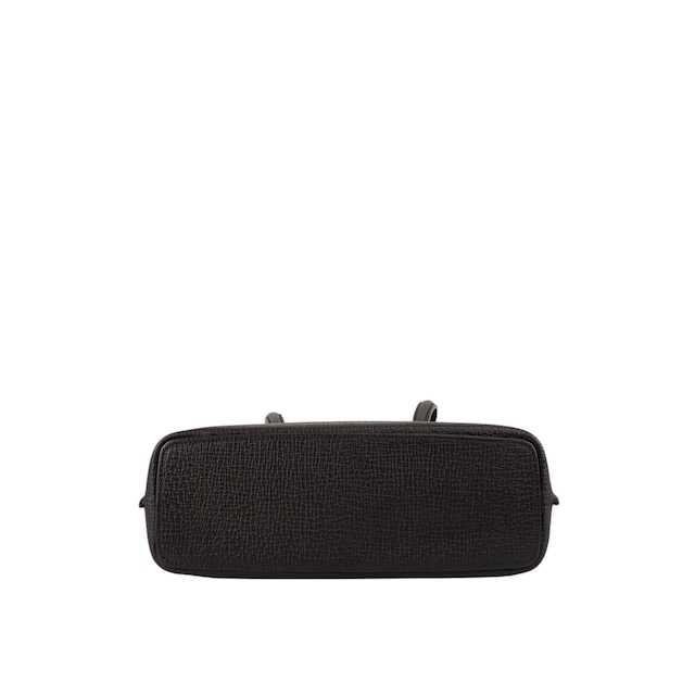 LOEWE ロエベ ハンドバッグ ブラウン ロゴ レザー 型押し vintage ヴィンテージ オールド xdd6ie