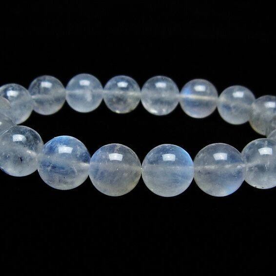 ムーンストーン ブレスレット 11mm 一点物 メール便可 [M便 1/10] 111-44922
