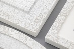 しろこまタオ "w-p-03-08 ‘23 09 25"  SHIROKOMA Tao/woodcut papercutting embossing（オリジナルフレーム入り） thumbnail 4
