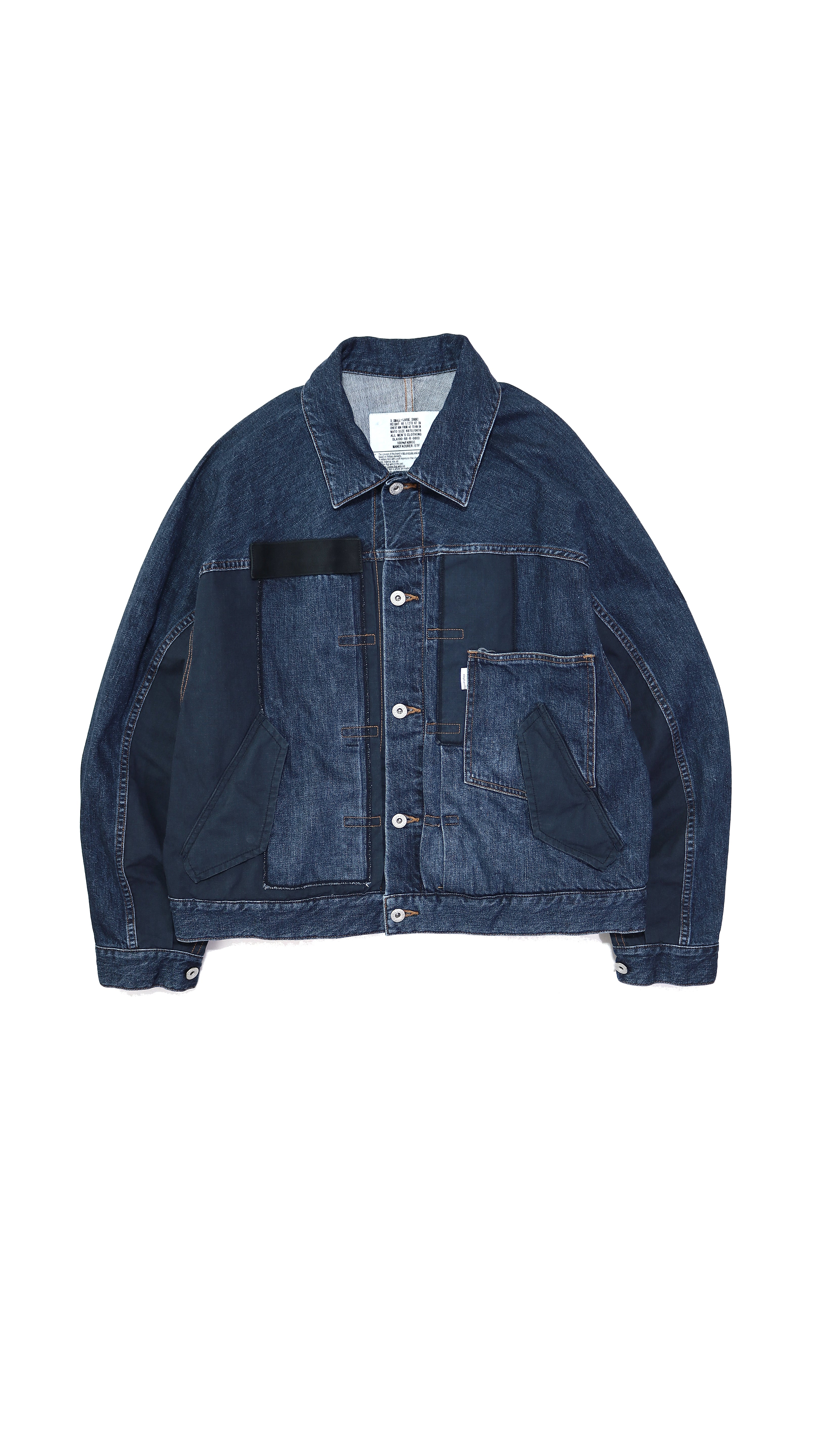 elephant TRIBAL fabrics エレファブ 】PANEL PATCHWORK DENIM elephant TRIBAL fabrics エレファブ 】PANEL PATCHWORK DENIM