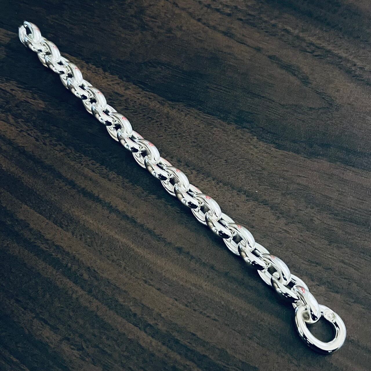 HERMES Acrobat Bracelet MM Sterling Silver | エルメス アクロバット 
