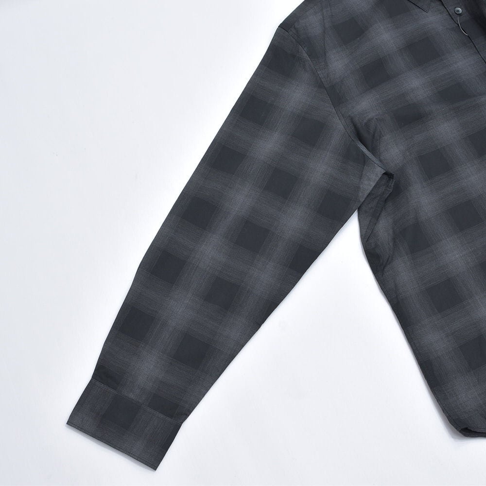00s Calvin Klein カルバンクライン オンブレチェック コットンシャツ
