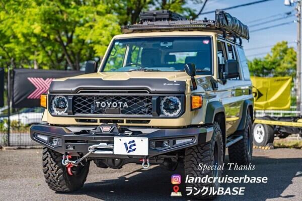 LADDER FRAME ランドクルーザー70 バグガード GDJ76 ランクル76 再再販