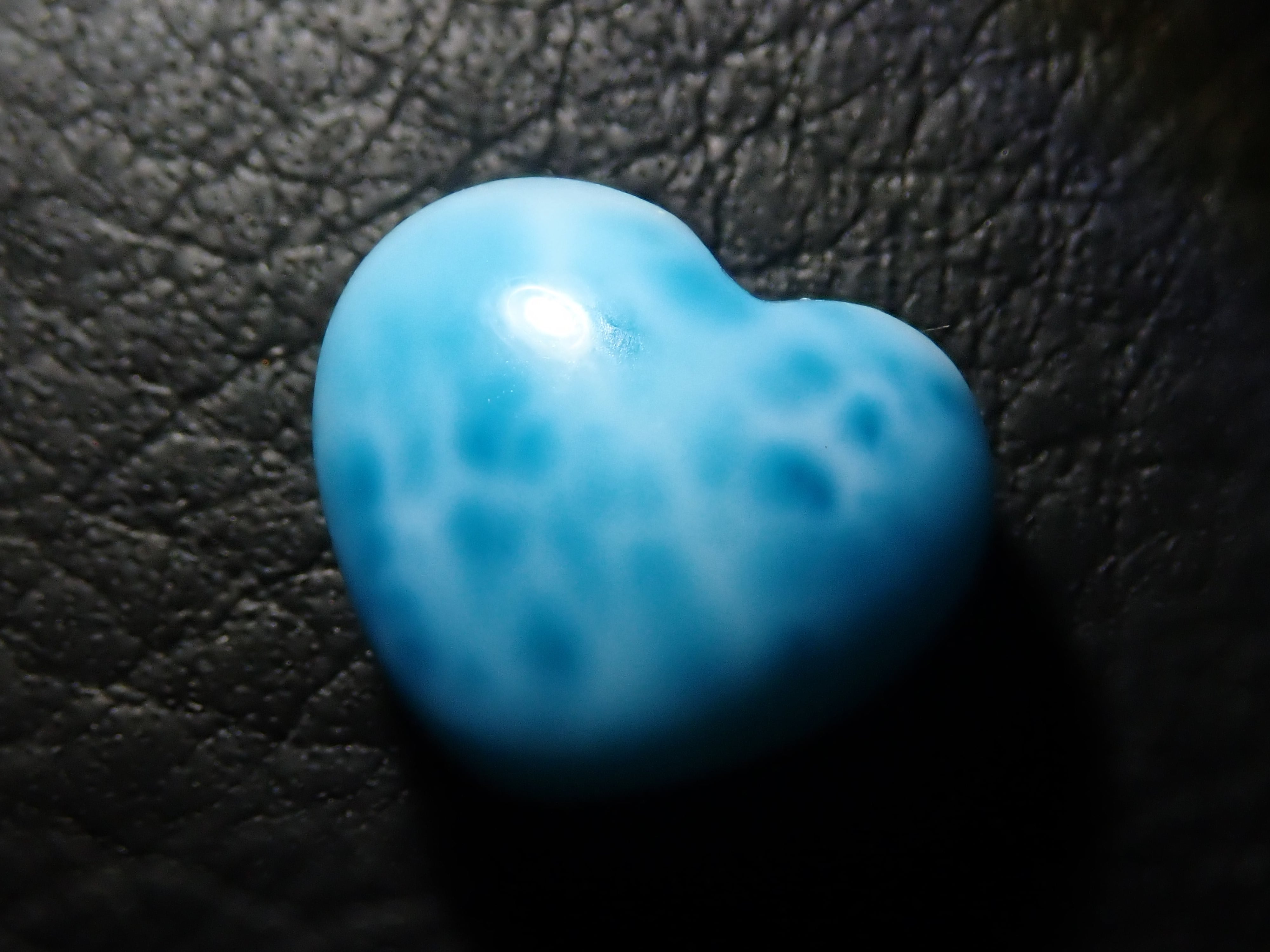 ラリマー　ドミニカ産　美しい　11mm ラリマー ドミニカ産 美しい 11mm 粒販売】ドミニカ産 ラリマー 丸玉